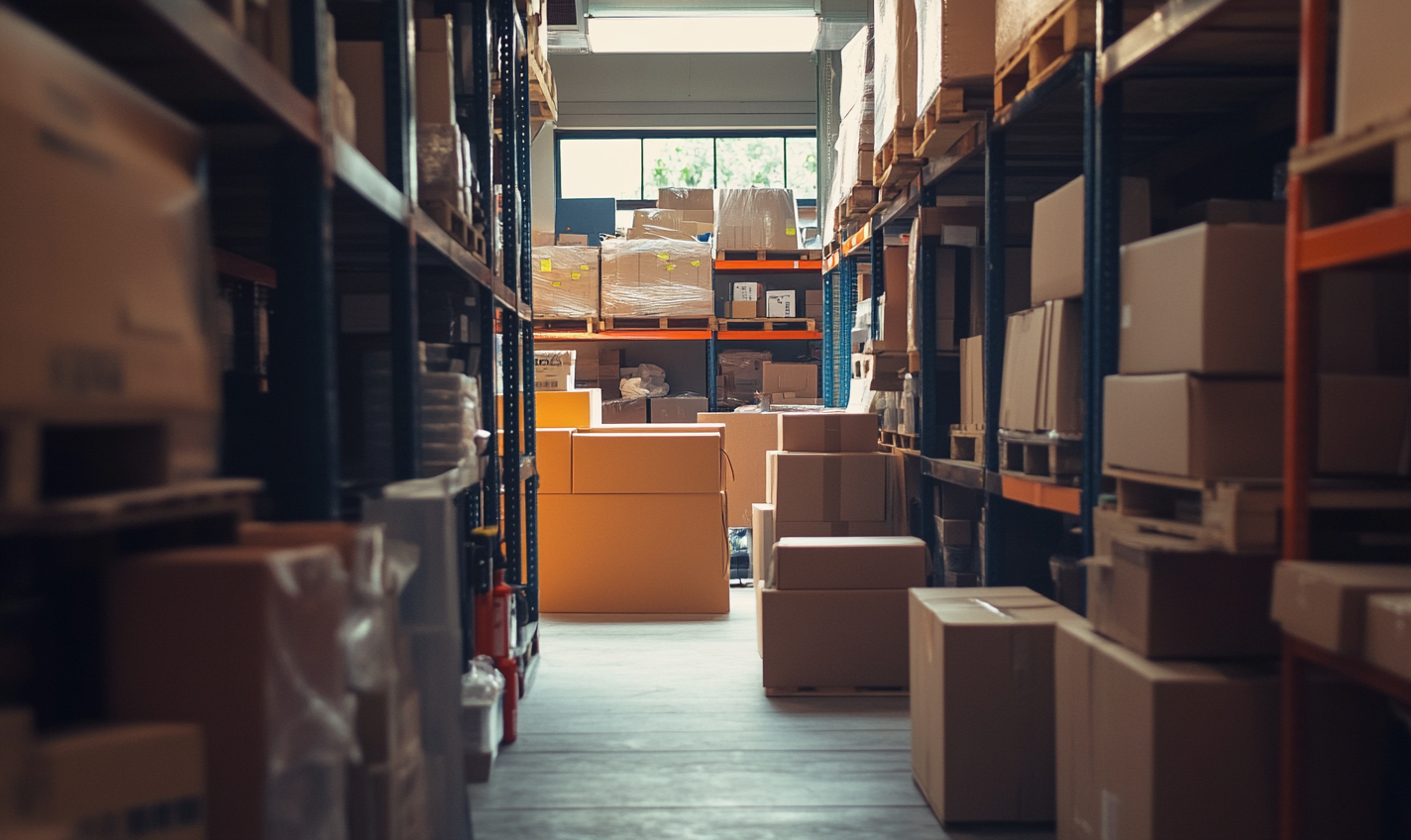 small e-commerce warehouse